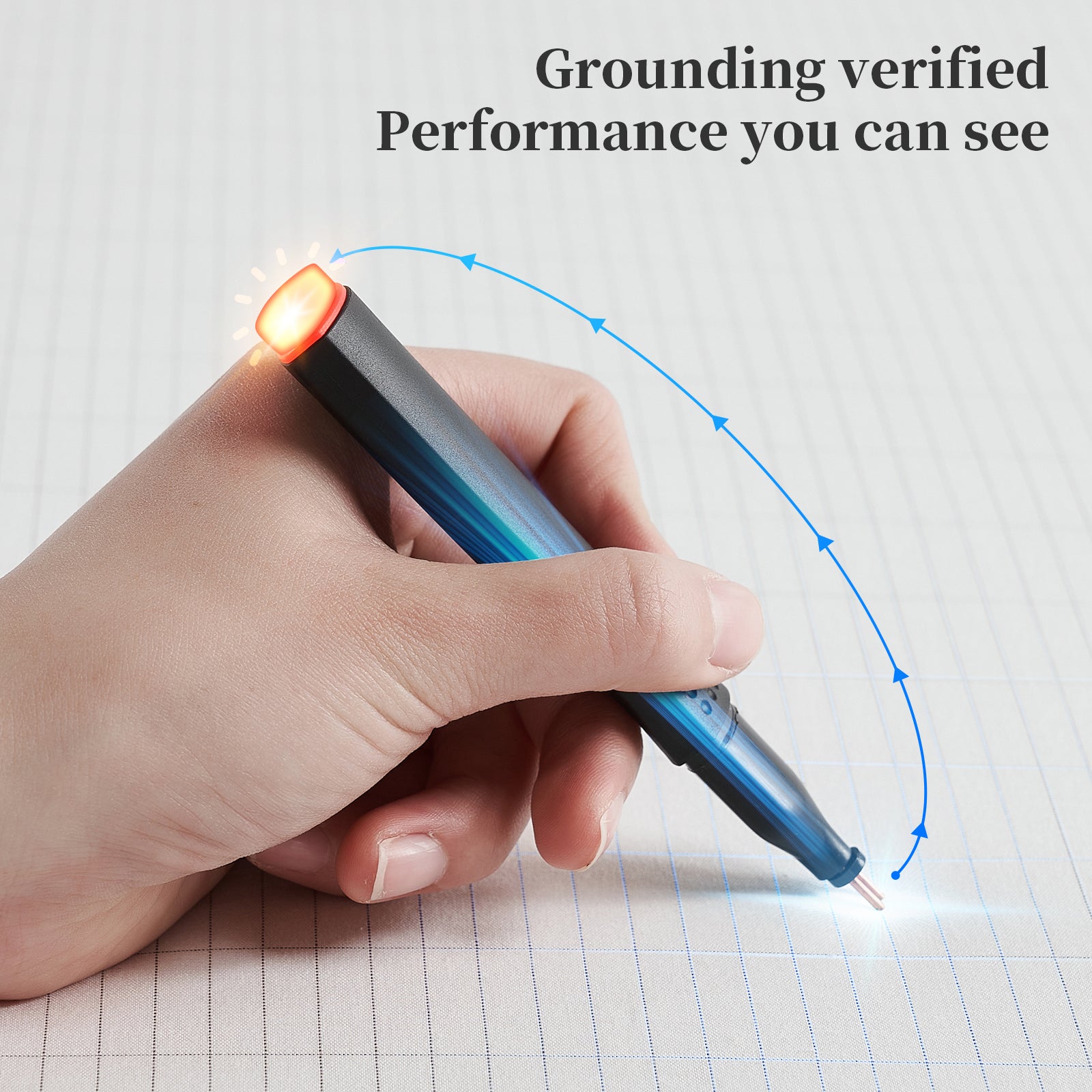 Grounding pen testing performance, verification